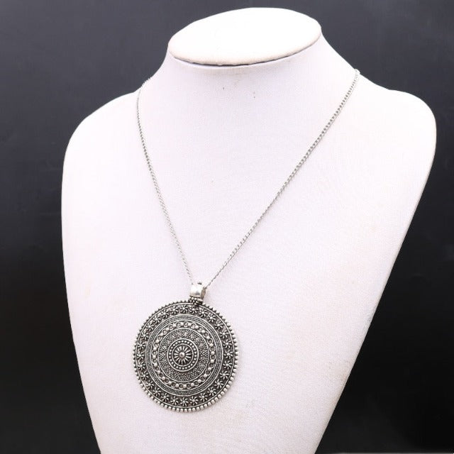 Collar Colgante Flor de la Vida Mandala Dawapara para Mujer