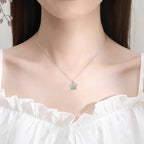 Collar Colgante Huella de Perro 