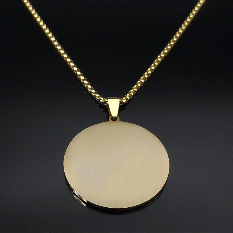 Collar Colgante Pentáculo Brujería Wicca