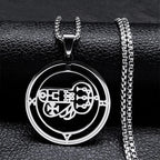 Collar con Colgante Sigilo Demoníaco Shax
