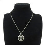 Collar Colgante Hechicería Wicca Pentáculo 