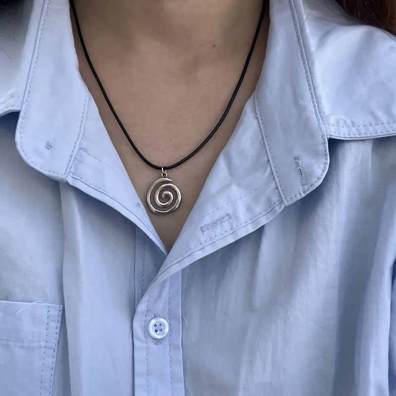 Collar y Colgante Espiral