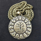 Collar Colgante Yggdrasil de bronce