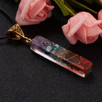 Collar de Piedra Multicolor