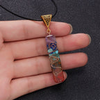 Collar de Piedra Multicolor