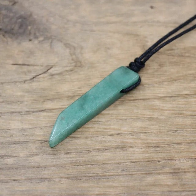 Collar de Piedra Natural de Sanación Litoterapia aventurina