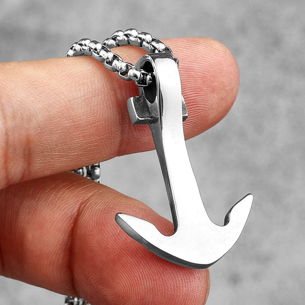 Collar para hombre ancla