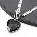 Collar Gargantilla con Colgante de Corazón 1