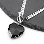 Collar Gargantilla con Colgante de Corazón 1