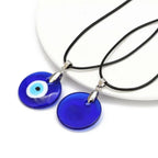Collar Gargantilla con Colgante de Ojo Turco Azul Mal de Ojo