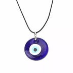 Collar Gargantilla con Colgante de Ojo Turco Azul Mal de Ojo