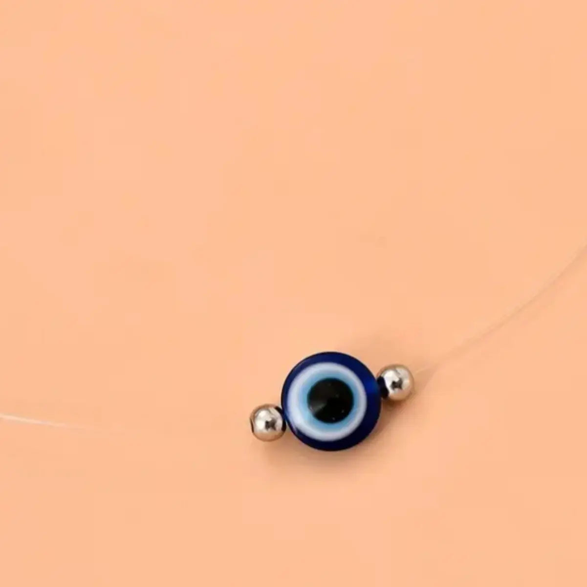Collar Gargantilla con Colgante contra el Mal de Ojo