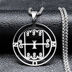 Collar Satánico Colgante Espíritu Demoníaco amon