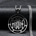 Collar Satánico Colgante Espíritu Demoníaco forneus