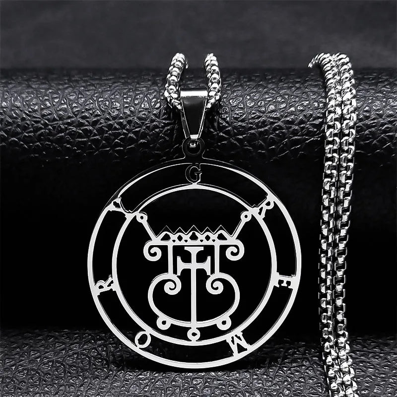 Collar Satánico Colgante Espíritu Demoníaco gremory