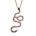 Collar Serpiente rojo