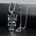 Collar Cabeza de Calavera con Corona