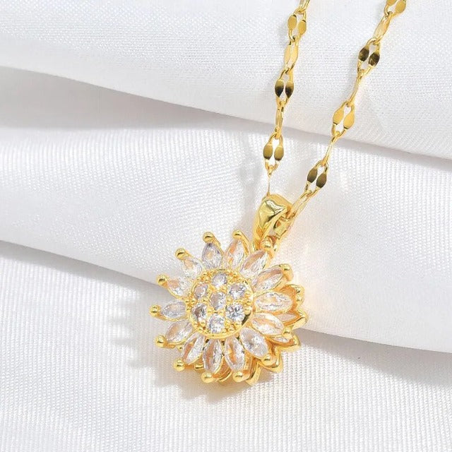 Collar Girasol Giratorio