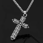 Collar Vikingo Cruz Ragnar Athelstan