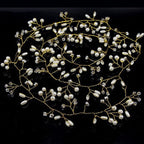 Decoración de cabello para boda para mujer oro