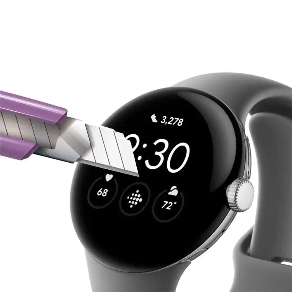 Protector de Pantalla Transparente Antirrayaduras para Google Pixel Watch 1 y 2