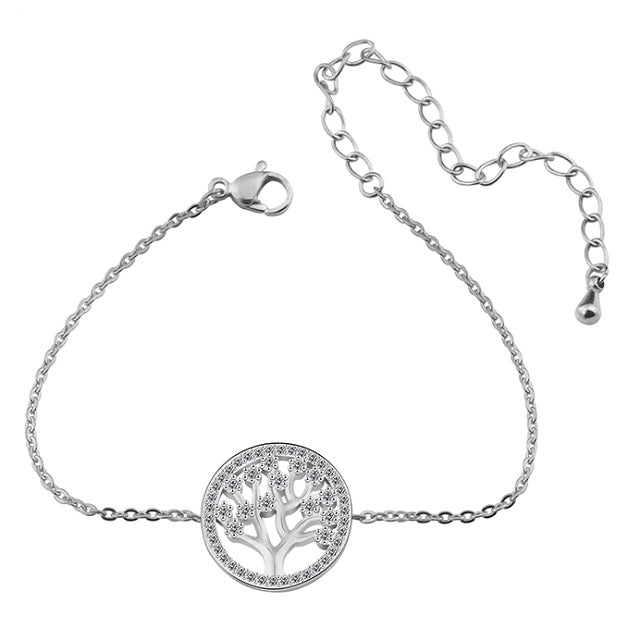Pulsera Árbol de la Vida de plata