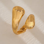 Gran Pulsera Gourmette Gota de Agua oro