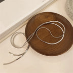 Collar Largo de Escote para Mujer