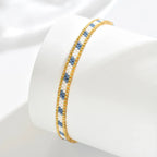 Lote de 3 pulseras brasileñas de tejido fino tradicional