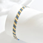Lote de 3 pulseras brasileñas de tejido fino tradicional