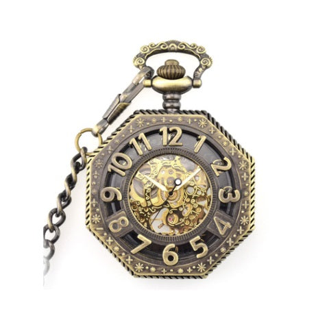 Reloj de Bolsillo Steampunk Mecánico