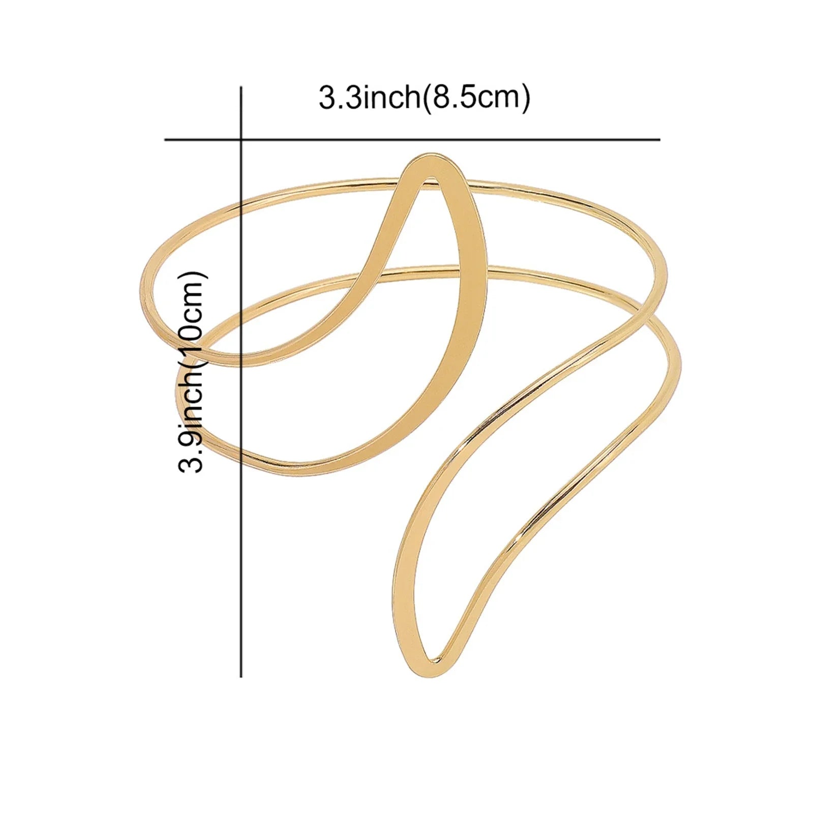 Adorno Elegante para la Parte Superior del Brazo - Brazalete y Cadena de Biceps para Mujer