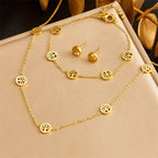 Conjunto Árbol de la Vida Collar, Pulsera y Aretes