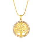 Colgante Árbol de la Vida Oro dorado