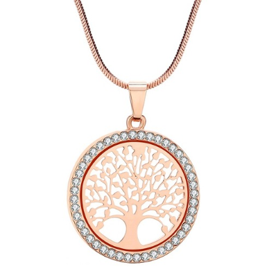 Colgante Árbol de la Vida Oro rosa