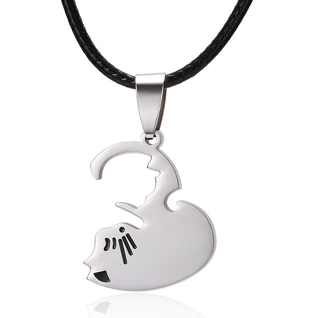 Colgante de Gato para Pareja 