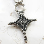 Colgante Cruz de Agadez en Plata - Exception®
