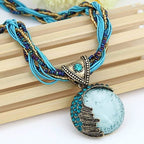Colgante Étnico para Mujer azul
