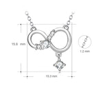 Colgante Infinito de Plata