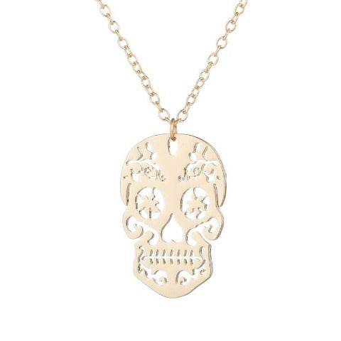 Colgante Calavera Oro