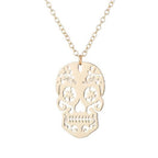 Colgante Calavera Oro