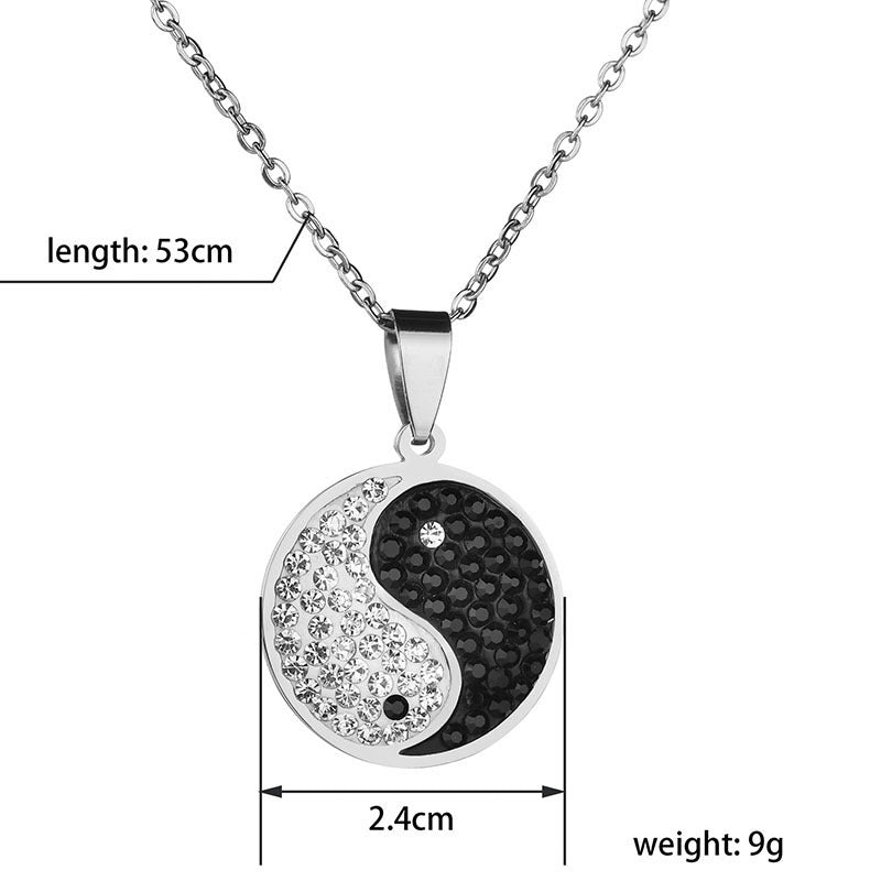 Colgante Yin Yang de Piedra