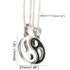 Colgante Yin Yang para Pareja