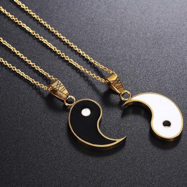 Colgante Yin Yang Separables Oro