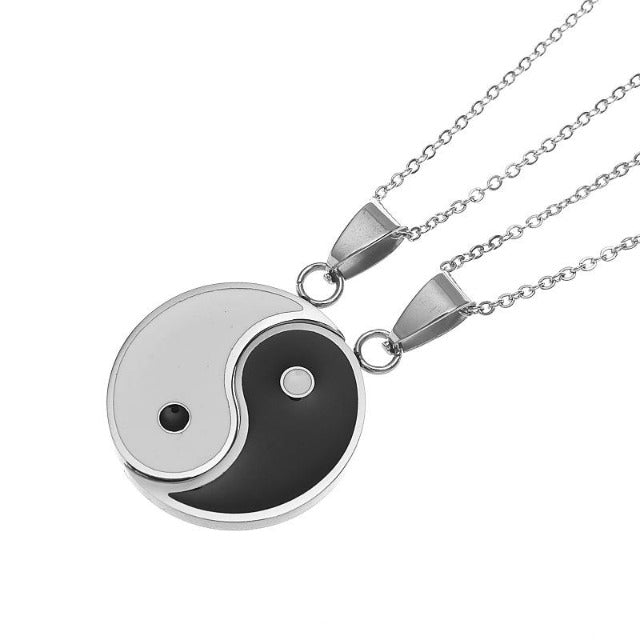 Colgante Yin Yang Separables plata
