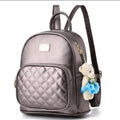 Pequeña Mochila de Cuero para Mujer Auburn