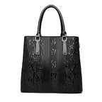 Bolso de Cuero Negro
