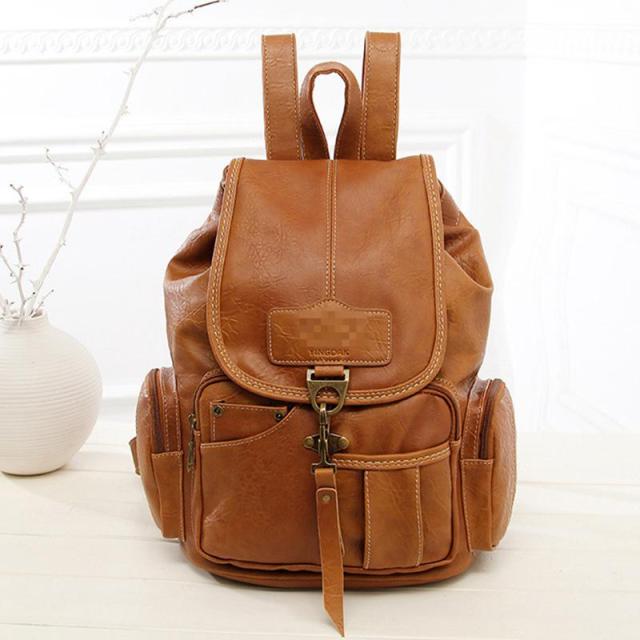 Mochila Vintage de Cuero